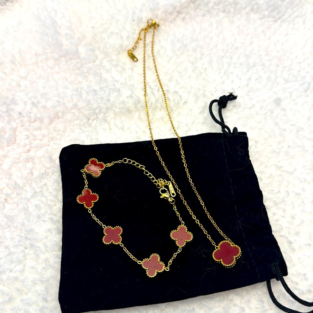 Necklace and Bracelet Set